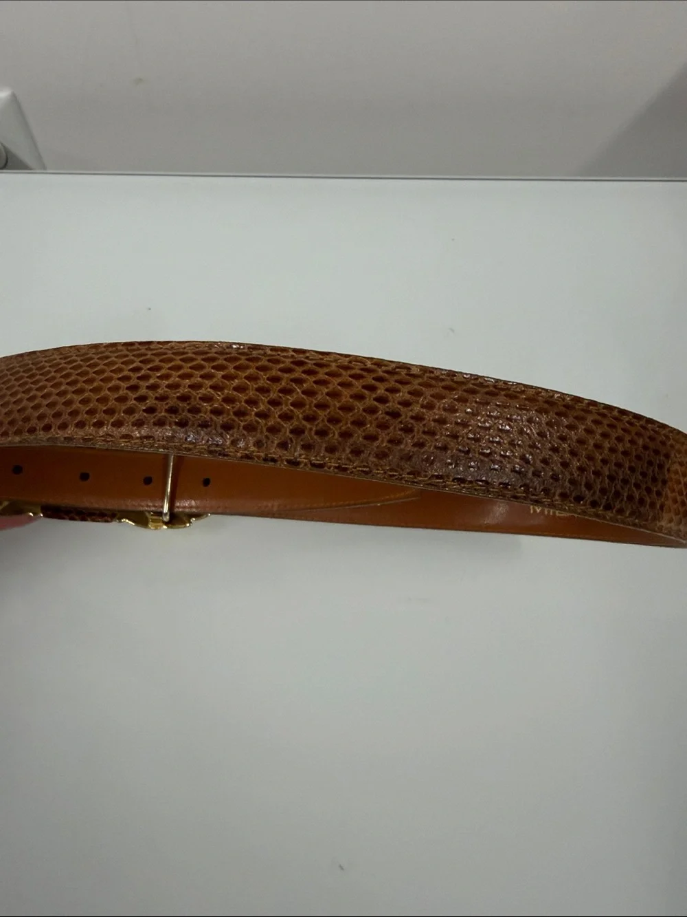 Milor leather belt